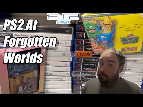 INSIDE the UK's BEST Video Game Store: Rare PS2 Games you won't BELIEVE! (Forgotten Worlds Pt. 2)