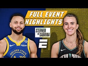 Stephen Curry vs. Sabrina Ionescu | 2024 NBA All-Star Weekend | NBA on ESPN