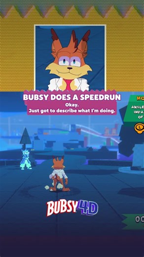 Atari on Instagram: "How can Bubsy be in two places at once? 🤔 #bubsy #bubsy4d"