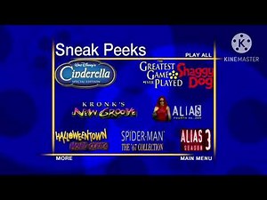 Sneak Peeks Menu to Sky High 2005 DVD (September 6, 2005 version)