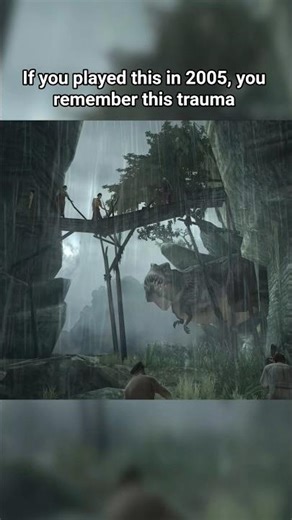 The Scariest Dinosaur Encounter in Gaming #kingkong