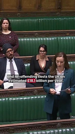 Half of prison leavers re-offend within six months – costing us £18 billion a year. That’s not justice; it’s a cycle, and an expensive one at that. I led a debate in Parliament on Work in Prisons because we can’t accept a revolving door of crime that harms our communities and drains our economy. I also welcome the government’s Crime-Cutting Jobs Plan, announced last week, with over 300 businesses now stepping up to help prison leavers into meaningful work. Work in prisons helps people turn their