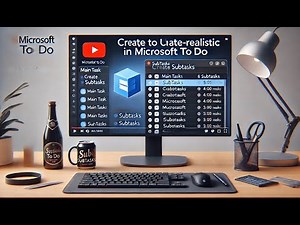 ✅ Cómo Crear Subtareas en Microsoft To Do 📝 | Organiza y Detalla tus Proyectos