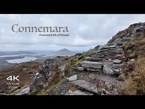 4K 60fps - Connemara National Park of Ireland Virtual Walk