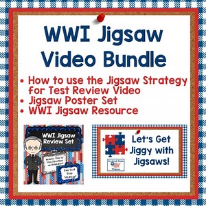 WWI Jigsaw Strategy Video BUNDLE