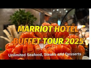 Marriot Hotel Manila Dinner Buffet | what to eat & expect? | review