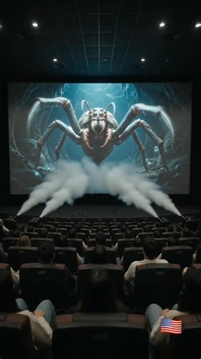The 4DX Screen Webbed The Entire Audience! 🕸️😱 #viral #beyondreality #shorts