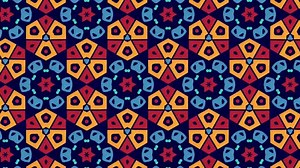 Dynamic Colorful Abstract Geometric Pattern Background Loop