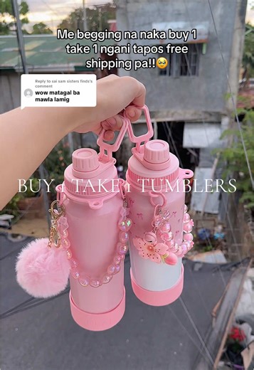 Replying to @sai sam sisters finds sakto 3.3 ngayon habol kana beh sa b1t1 ni seller🤩#tumbler #tumblerrecommendations #buy1take1tumbler #pinktumbler flask tumbler tumbler flask tumbler for students flask recommendation flask hot and cold drink buy 1 take 1 tumbler pink tumbler 1000ml insulated tumbler