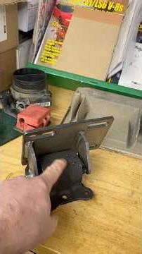 S10 LS SWAP motor mounts - no science needed. #lsswap #engine #automobile