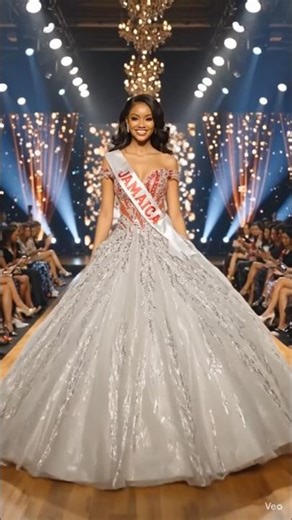 Miss beautiful Jamaica #pagent #missuniverse #viral