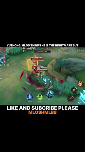 YUZHONG : GLOO THINKS HE IS THE NIGHTMARE BUT | YUZHONG EXP LANE GAMEPLAY |#mlbb