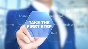 Take First Step Man Working On Stock Footage Video (100% Royalty-free) 28208602 | Shutterstock