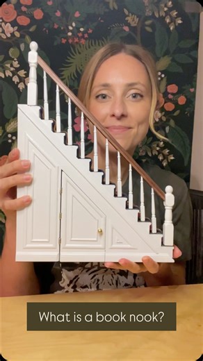 @littleartadventures on Instagram: "What is a book nook? 📚🪄🌟📖 My first ever viral video was explaining what a book nook is! It’s been a few years since and book nooks have gained a lot of popularity. Let me know if you have any questions! #booknook #booknookshelfinsert #booknookstagram #booknooks #booknookartist #diy #diyminiatures #miniatures #diorama #dioramaartist #art #harrypotter #chroniclesofnarnia #narnia #sherlockholmes #mybookgramm #booksbrat #mybookfeatures"