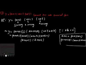 4.9 Boolean Functions | SOP and POS | Minterms and Maxterms | Canonical Form