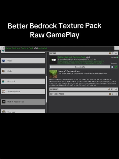 Better Bedrock Utility Texture Pack for Minecraft Bedrock Edition Raw gameplay #minecaft #bb #mcbe #mcpe