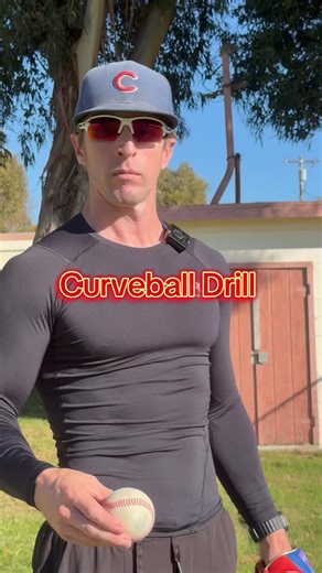 Curveball Drill #mlb #pitching #baseball | curve ball