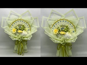DIY | Simple and Easy Money Bouquet | How to Make a Fan-Shaped Money Bouquet of 15 Sheets