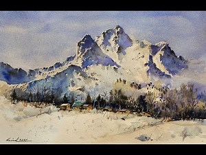 watercolor painting demo by javid