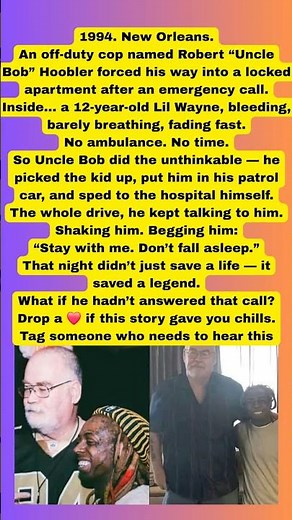 The Cop Who Saved Lil Wayne’s Life #LilWayne #TrueStory #LifeSaved