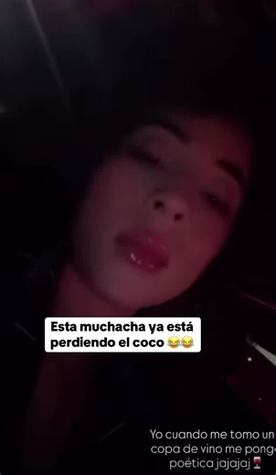 Esta muchacha ya está perdiendo el coco 😂😂