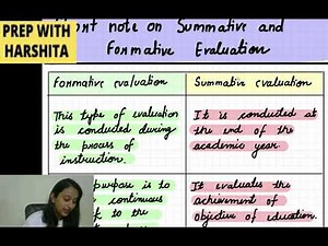 Difference between Formative and Summative evaluation