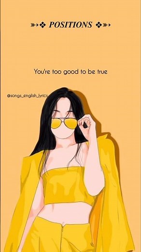 positions - Ariana Grande• lyrics ♡