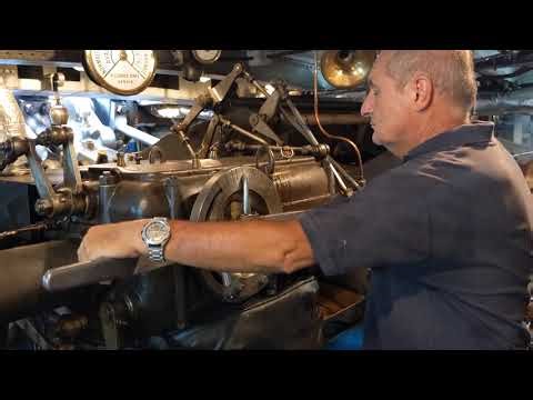 Caprotti Valve Gear - Paddle Steamer 'Concordia' Lake Como Aug 2024