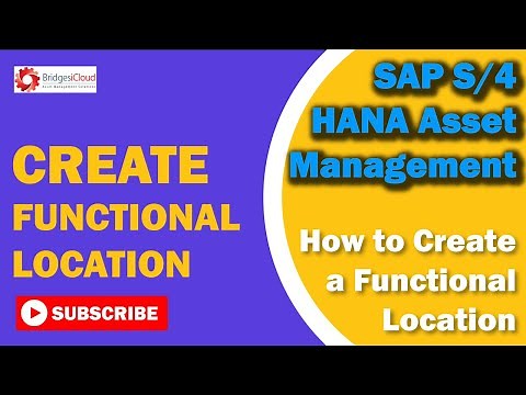 SAP EAM Tutorial-Part 32: How to Create Functional Locations in SAP PM