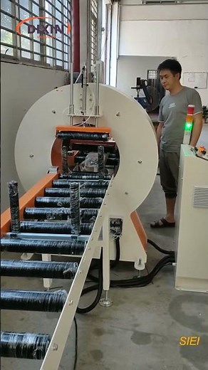 orbital wrapping machine horizontal stretch wrapper for long board &long box&steel profile pipe tube