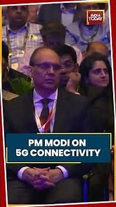 PM Modi On India’s 5G Connectivity, Says Network Reached Every District #pmmodi