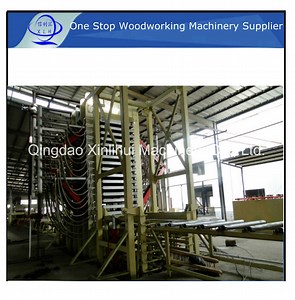 [Hot Item] MDF Production Line Maker Hydraulic MDF Door Production Line/ Melamine Paper Laminating Hot Press Wood Based Panel Machine MDF Production Line Manufacturers