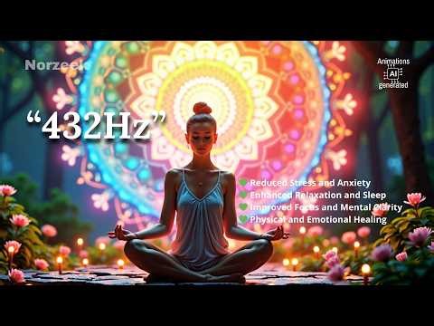 432 Hz Deep Meditation | Unblock All Chakras & Find Peace