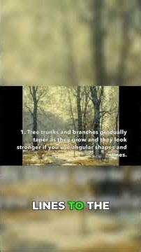 6 Keys To Painting Realistic Trees And Branches!