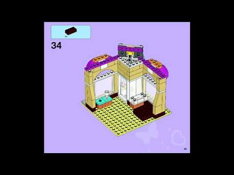 LEGO Friends 41006 - Downtown Bakery Building Instructions