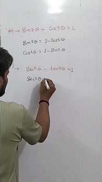 Trigonometric identities #education#cbsemaths10th