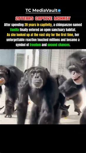 The Moment a Captive Chimp Discovered How Big the World Really Is