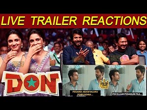 Don Trailer Official Reactions | Sivakarthikeyan, Priyanka Mohan Anirudh | Cibi, Udhayanidhi Stalin