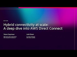 AWS re:Invent 2025 - Hybrid connectivity at scale: A deep dive into AWS Direct Connect (NET403)