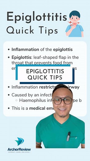 11K views · 184 reactions | Let's take a closer look at epiglottitis!...
