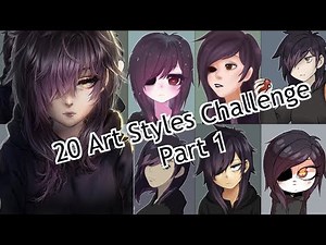【Speedpaint】20 Art Styles Challenge Part 1
