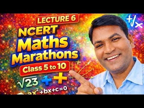 Lecture 6|NCERT Maths |NCERT SOLUTIONS|MATHS Solution|Maths Gyan