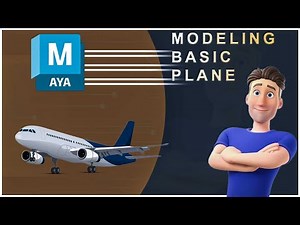 Maya Tutorial: Quick and Easy Plane Modeling for Beginners