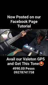 49 reactions | Tutorial⚠️⚠️⚠️ Using Thomson ST1 and Valeton GP5 IR Loaded Call us to order 09278741758 | Russel Cruz Sarmiento | Facebook