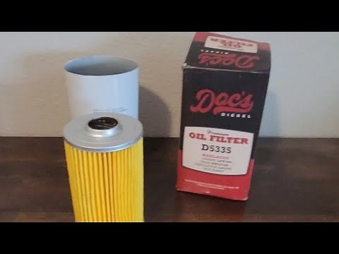 Doc's Diesel 6.7 & 5.9 Cummins Updated Oil filter Review #oilfilter #diesel #cummins #trucking