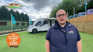 😁🚐 Elddis Chatsworth 185 Motorhome at Glossop Caravans: Your Ultimate Travel Companion 😁🚐 The Elddis Chatsworth 185 motorhome, a Glossop Caravans dealer special based on the popular Autoquest range, is a luxurious 4-berth motorhome that offers a host of premium features designed to elevate your travel experience. 🗺 ✨ Key Features include: ✨ ✅Cab blinds ✅Touchscreen sat nav ✅Alloy wheels ✅Rear bike rack ✅Roll-out canopy awning ✅Roof-mounted solar panel ✅USB sockets ✅Spacious living area ✅Swi