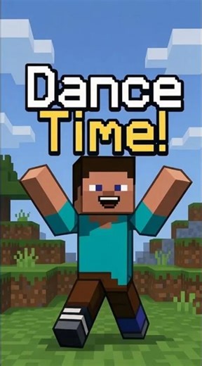 Minecraft Dance Time! #minecraft #comedy #dance