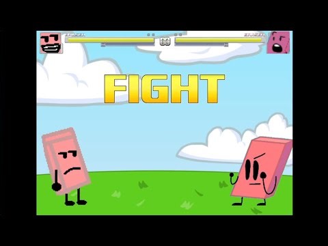 Eraser vs. Eraser | BFDI | M.U.G.E.N