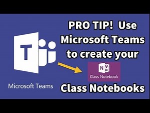 Microsoft Teams - OneNote Class Notebooks made the smart way! (Staff Notebooks too)