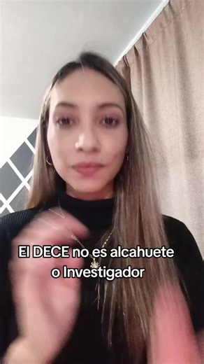 El DECE no es una entidad de investigación y peor aún un departamento para alcahuetear o sobre proteger a los estudiantes que no asumen responsabilidades...#padres #DECE #docente #psicologia #education
